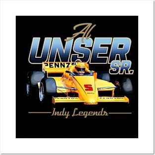 Al Unser Sr. Legends 80s Retro Posters and Art